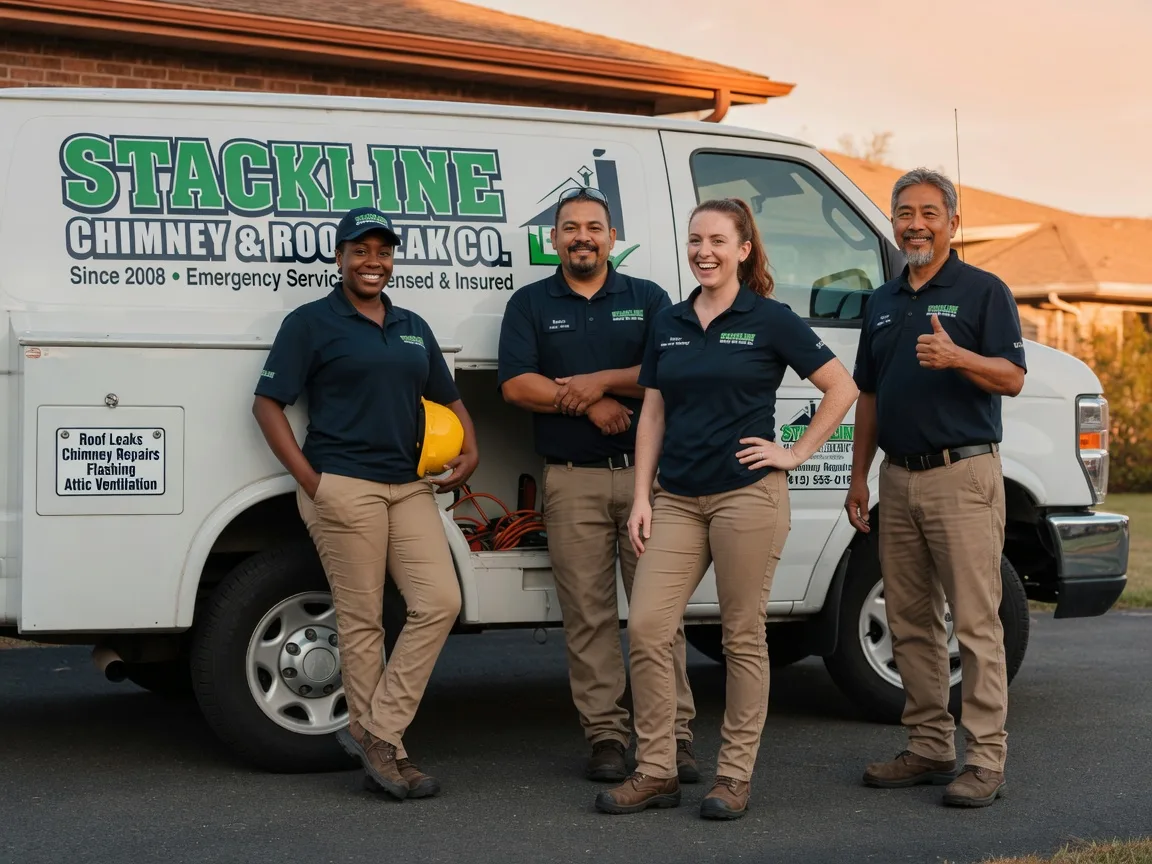 Chimney flashing repair company in Sumner, NE